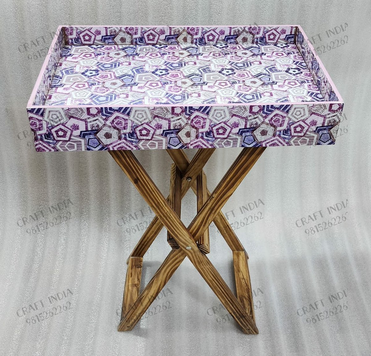 CraftIndia9's tweet image. MDF Printed tray with pine wood stand.
.
Beautiful tray table for you 
DM for details
#traytable #pinewoodproduct #handmande #craft #mdfproducts