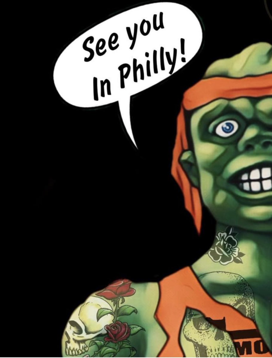 Im SO stoked to see my Troma fam at the Philly Tattoo Convention  Jan 20-22 at the Pennsylvania Convention Center! Standing in hooker heels all day with Uncle Lloyd and Toxie can be hard work! Come rub my feet...cuz the show must go on 💋🦶🏼<a href="/lloydkaufman/">Lloyd Kaufman</a> <a href="/80sbabyTru/">TRu_80sBaby_</a> <a href="/KraziRenee/">KraziAnnRKissed🏴</a>