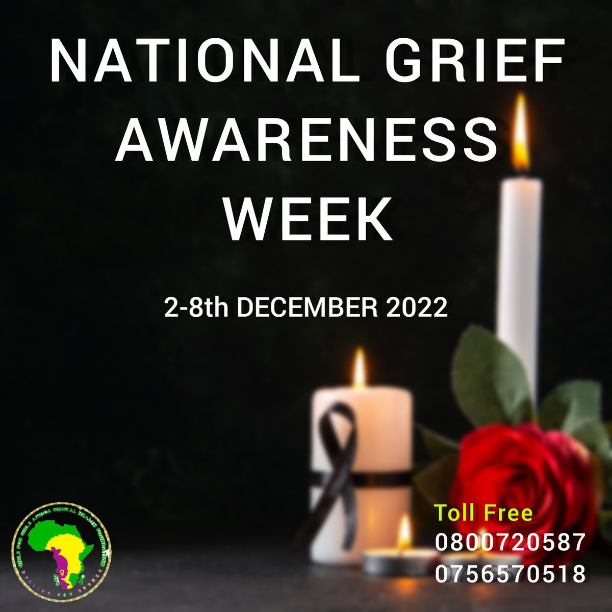 G4G_Africa's tweet photo. Grief does not discriminate. We will all be affected by a bereavement. We need to help all minority groups who are often stigmatised to open up and help to support anyone, anywhere who needs help.
#NationalGriefAwarenessWeek
#OpenUpToGrief
@AuthorQueentah @Victoria_Nkatha https://t.co/pDEbR9nUNR