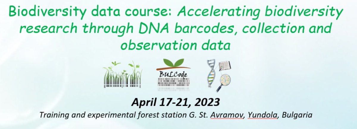 BonchevGeorgi's tweet photo. Dear colleagues, welcome to the BioDATA course to be held next year in Bulgaria. The course is intended for students and early-stage researchers from Balkan countries.
For more information and application guidelines, please visit https://t.co/tzzPP7DBDd https://t.co/bAX0fmTWTE