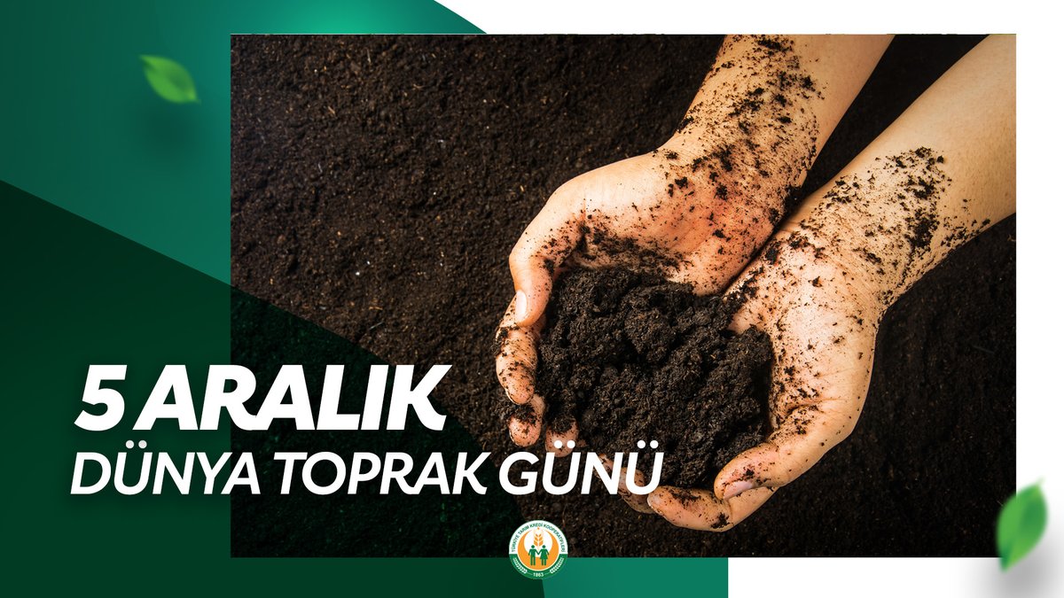 Çocuklarımızın emaneti olan yaşam kaynağımız topraklarımızı korumak bizim elimizde. #dünyatoprakgünü kutlu olsun.