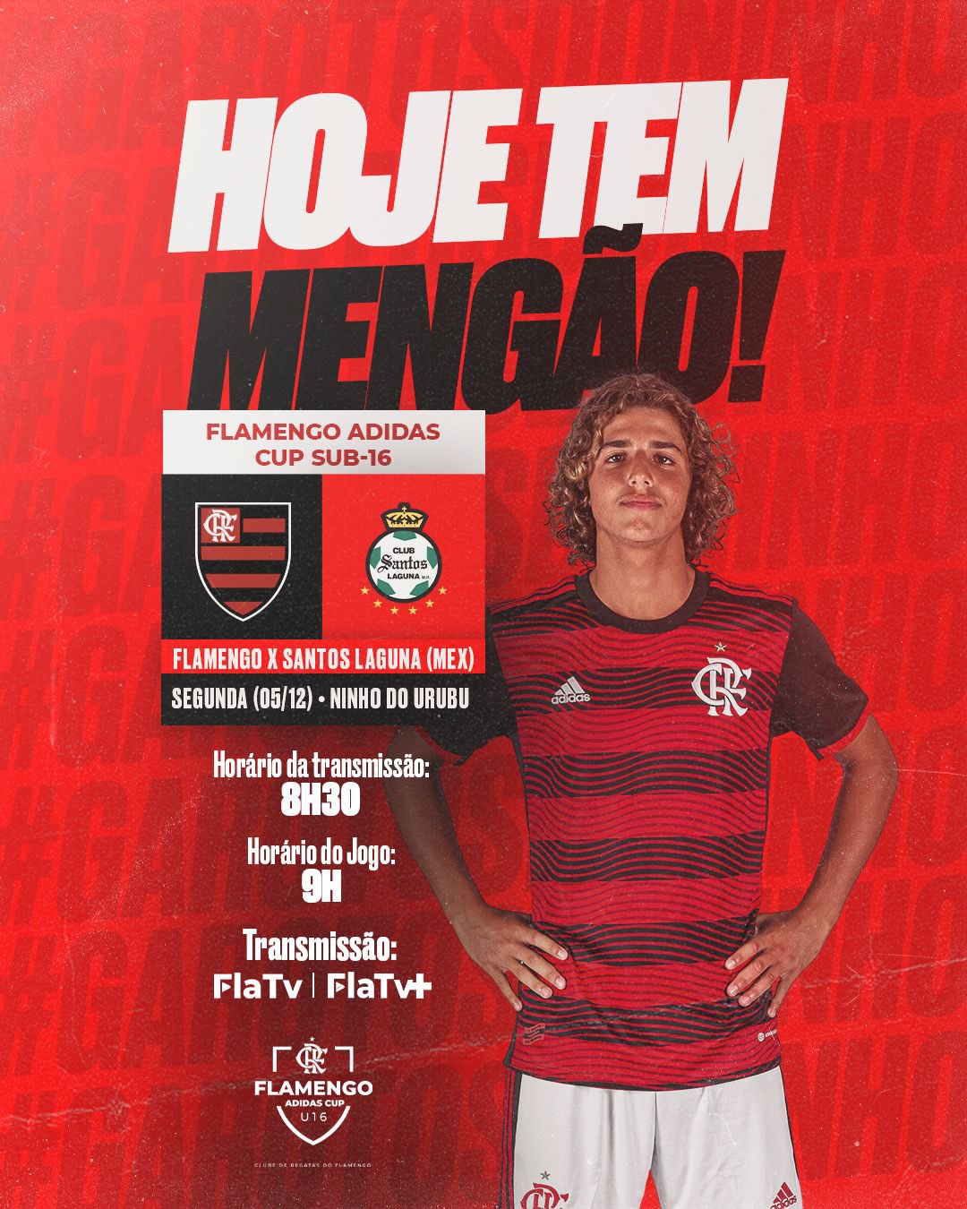 Amanhã tem jogo do Mengão - Clube de Regatas do Flamengo