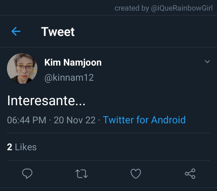 iQueRainbowGirl's tweet photo. NamGi AU. | El ensayo de Namjoon.

Donde Yoongi hace un twitt bromeando sobre que si alguien quiere salir con él debe hacer un escrito explicando porqué lo merece. Pero Namjoon se lo toma muy en serio.

#namgiau #yoonnam #namgi https://t.co/KSO0xpYRGw
