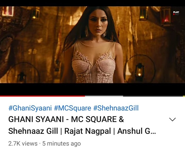 YA_SH_Is_Back__'s tweet image. Wowww 🤟 what a fantastic song it is 🎶. @mcsquare_7000 and @ishehnaaz_gill chemistry on 
fire 🔥.. #ShehnaazGill's Haryana accent and the rap of #MCSquare just wow banger music 💥
Sana's version is lit, rocking
Just loved it. This song #GhanSyaani deserves 2 be a blockbuster 💥