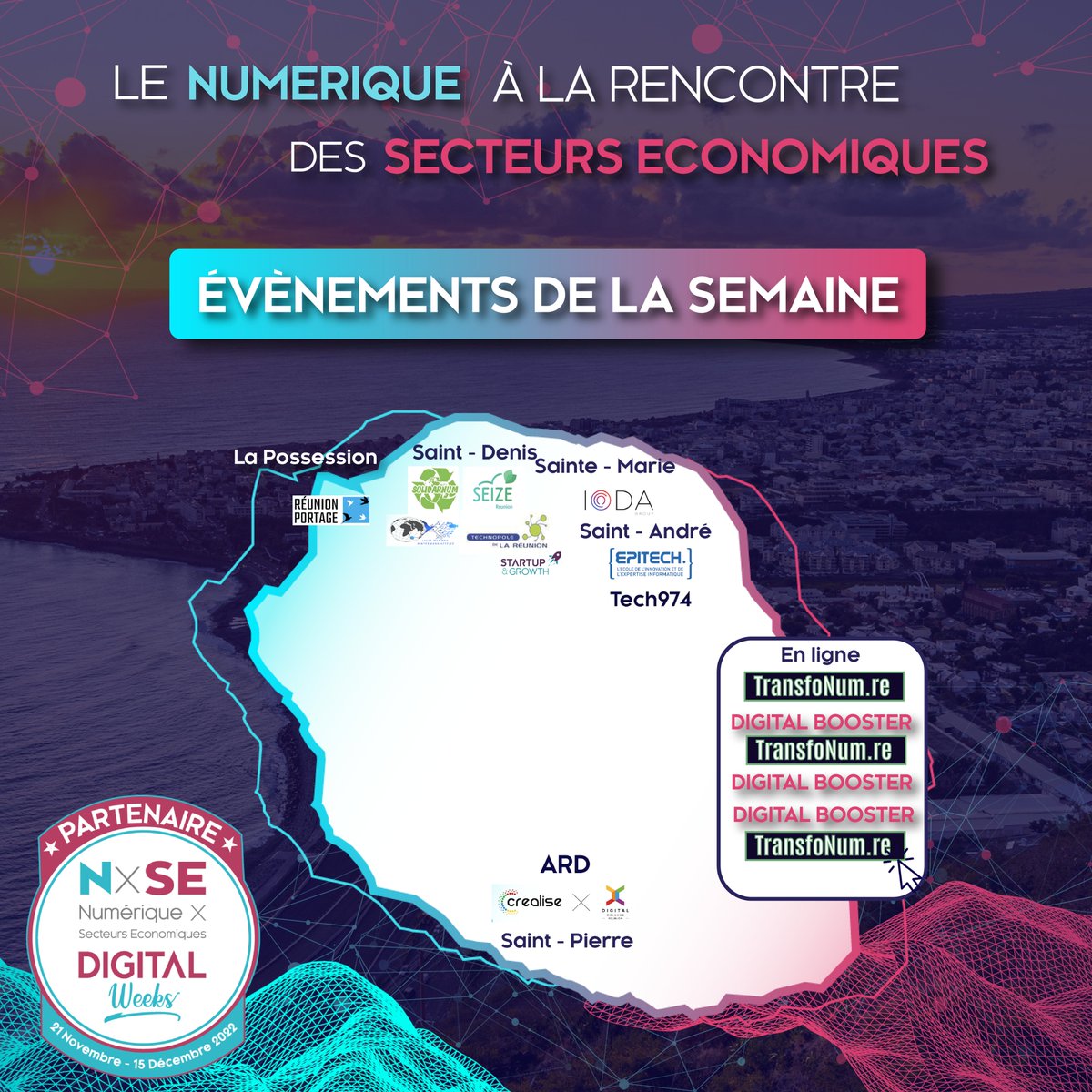 <a href="/ForumNxSE/">NxSE - Digital Weeks</a> : Pour voir les évènements de la 3ème semaine, rendez-vous ici 👉openagenda.com/nxse-digital-w…