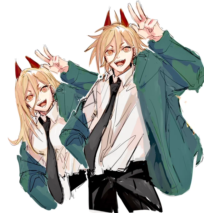 パワー マキマ 男体化 