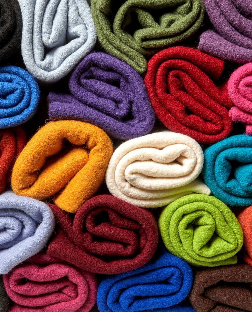MinervaFabrics's tweet photo. Our Minerva Core Range Heavy Boiled Wool Coating comes in 20 gorgeous colours, so whether you prefer the muted palette of black, greys and browns or prefer a popping pink, we've got you covered

https://t.co/4ISZaNKzXL

#Sewing #LoveFabric #BoiledWool #WoolFabric #WinterFabric https://t.co/PoanETAwdt