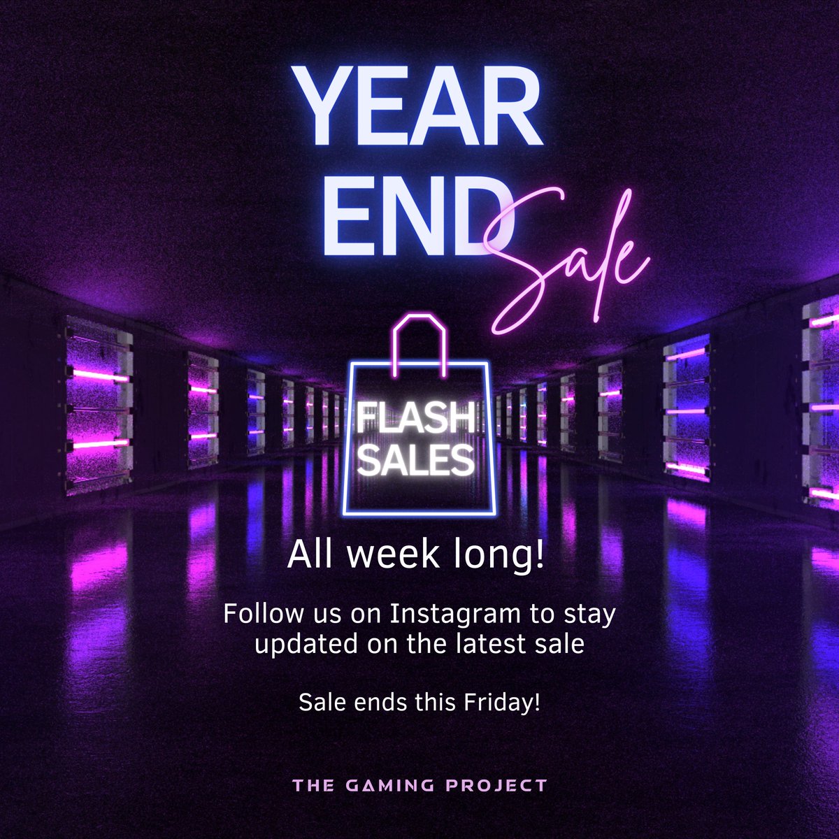 gamingproj_co's tweet photo. Year End Sale is here! Flash sales throughout this week. Stay updated on the current active sale via our Instagram story.
Make sure you don't miss this sale!
Sale ends this Friday.

.
.
#sale #flashsale #pcgaming #gaming #thegamingproject  #cloudgamingindia #cloudgaming #india https://t.co/IruRy0I2Ic