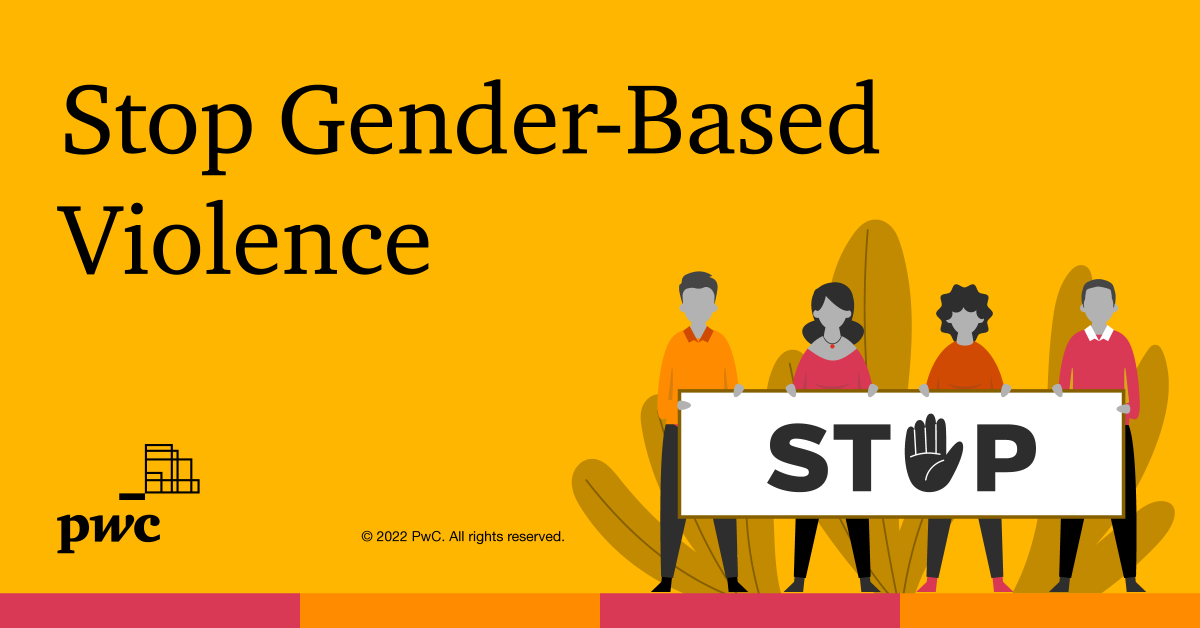pwc_za's tweet photo. The health, wellbeing and safety of women and children has always been a top priority at PwC. It’s our responsibility as a firm and community of solvers to play our part and stand up against gender-based violence. 
#16DaysOfActivismAgainstGBV https://t.co/V5SxnUw64v