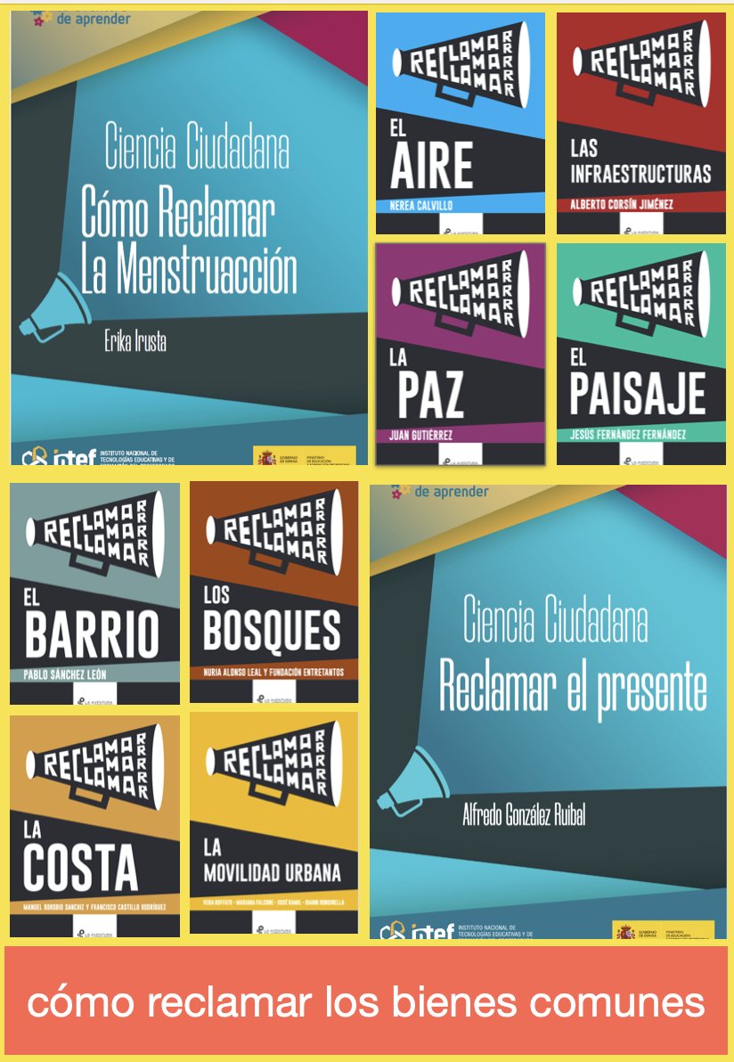 alafuente's tweet photo. Para defender los bienes comunes hay que conocerlos mejor y, si puedes, amarlos. Las Guías LADA te enseñan cómo hacerlo @pgarci4 @Silvi_Romo @aurorafpolanco @educaINTEF @marcosgcm @fundacomunes @Fab_Peda @pablodesoto @ColaBoraBora @GuerraenlaUni @pastorams https://t.co/u4X91a7gwu https://t.co/MA6NoPL7jw