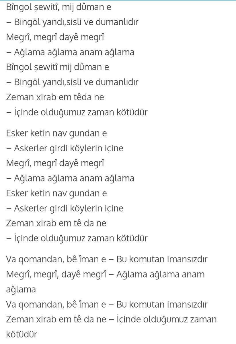 Burhimum's tweet photo. Ülkenin Cumhurbaşkanı ve İçişleri Bakanı, içinde "Askerler girdi, Bingöl yandı, Komutan imansızdır, köylüyü coplarla topladılar, Zeki'yi öldürdüler" gibi sözler geçen, Zeki adında gebertilen bir pkklı için yazılmış olan şarkıya alkışla eşlik ediyor.
Çıldırmamak elde değil. https://t.co/dhYQu2jp5U