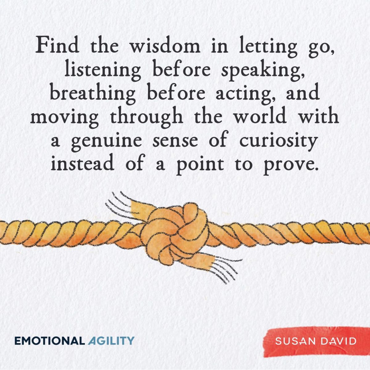 As we start another week I thought I’d share this great advice from @SusanDavid_PhD 

#EmotionalAgility #EverydayLeadership #BeCurious