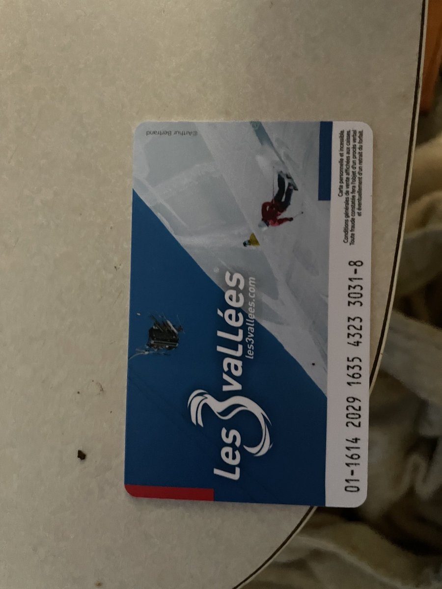 I think I just set a Meribel record! I think I might be the first ever UK still working season worker to get a free OAP three Valley lift pass! Qualification equals 75 years old! My 34th full season here. I arrived Xmas 1988 as a 41-year-old Ski Bum doing his first ever season!
