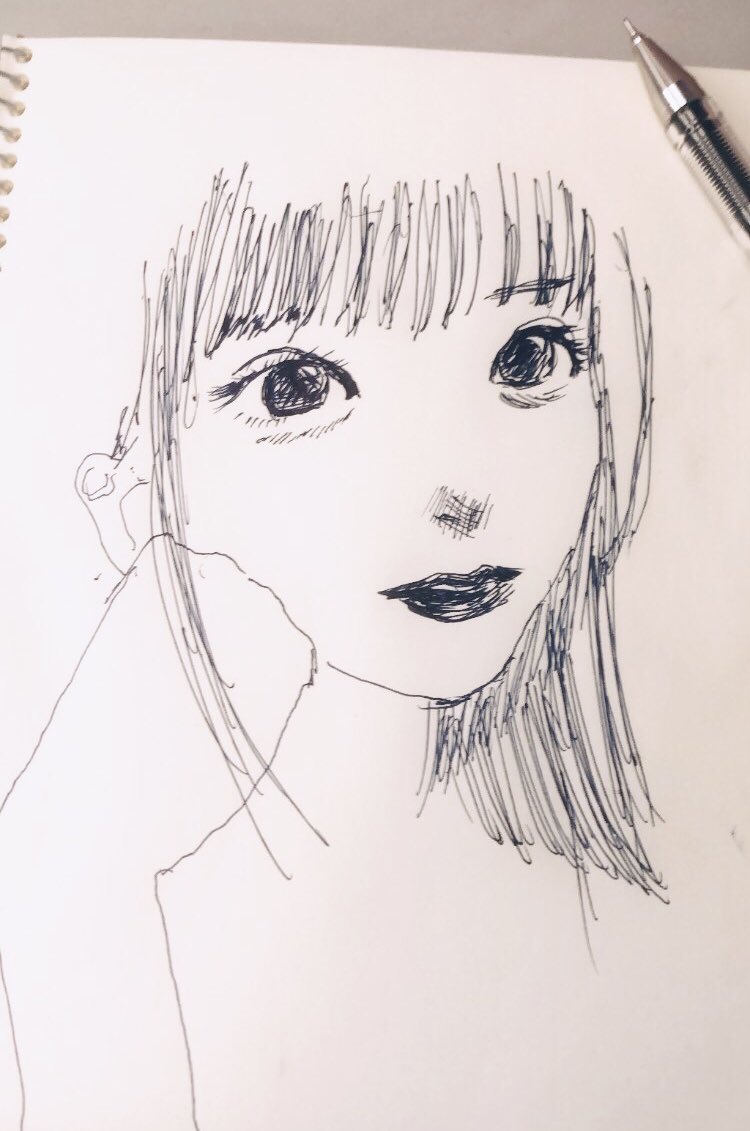 勝手に描いた 