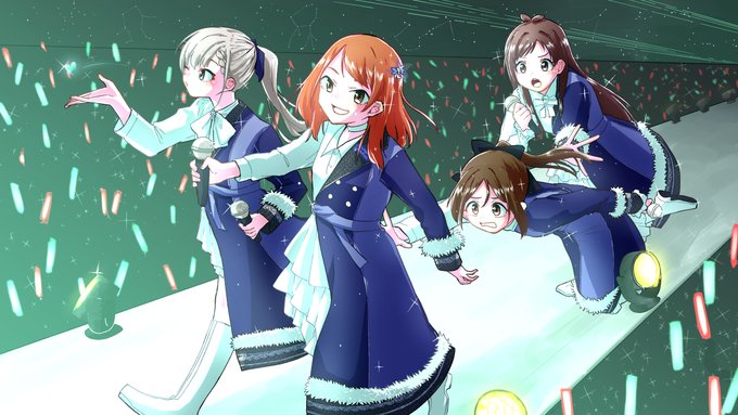 #デレラジ仕事中で見れてないけど今回出したやつ!キャストイメージとキャライメージの差分を作ったので載っけちゃう。コンステ本当に楽しませていただきました!ありがとうございます!! 