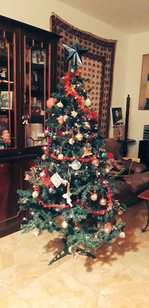 Grimh_HS's tweet photo. We put up the Christmas tree yesterday for my son's 15th birthday and this morning the first snow fell 🎄🛷❄
#winter #christmas #snow #happyfamilytime https://t.co/nOQacgVboV