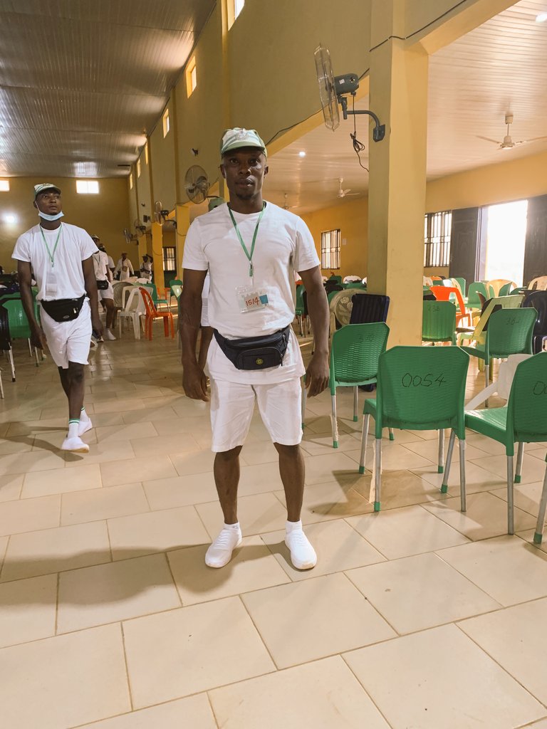 AlexOAlex11's tweet photo. Obeying the clarion call in a bid to serve my dear country,  Nigeria

Indeed, Life is a journey, God is the guide .
 @officialnyscng https://t.co/RGWWxzOaEP