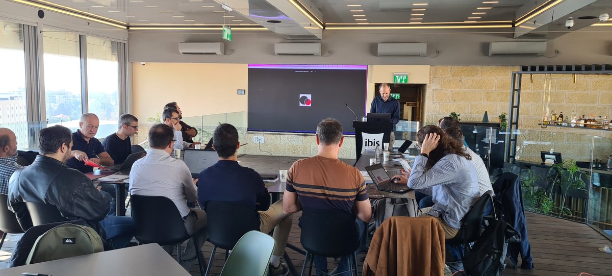 neoteric2020's tweet image. The 5th plenary meeting took place in Jerusalem on 1st of December. We would like to thank #Teramount for the unique hospitality in this magnificant city. The project is progressing towards the first packaged photonic FPGAs. 
#programmablephotonics #machinelearning