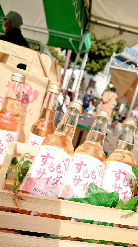 FoodInnovating's tweet image. 12月3日（土）第40回枚方市農業まつりにおいて、すももちゃんサイダーとお野菜の販売を行いました！！
お野菜は摂南大学の農場で収獲したものですよ〜💃
買ってくださった方ありがとう御座いました！