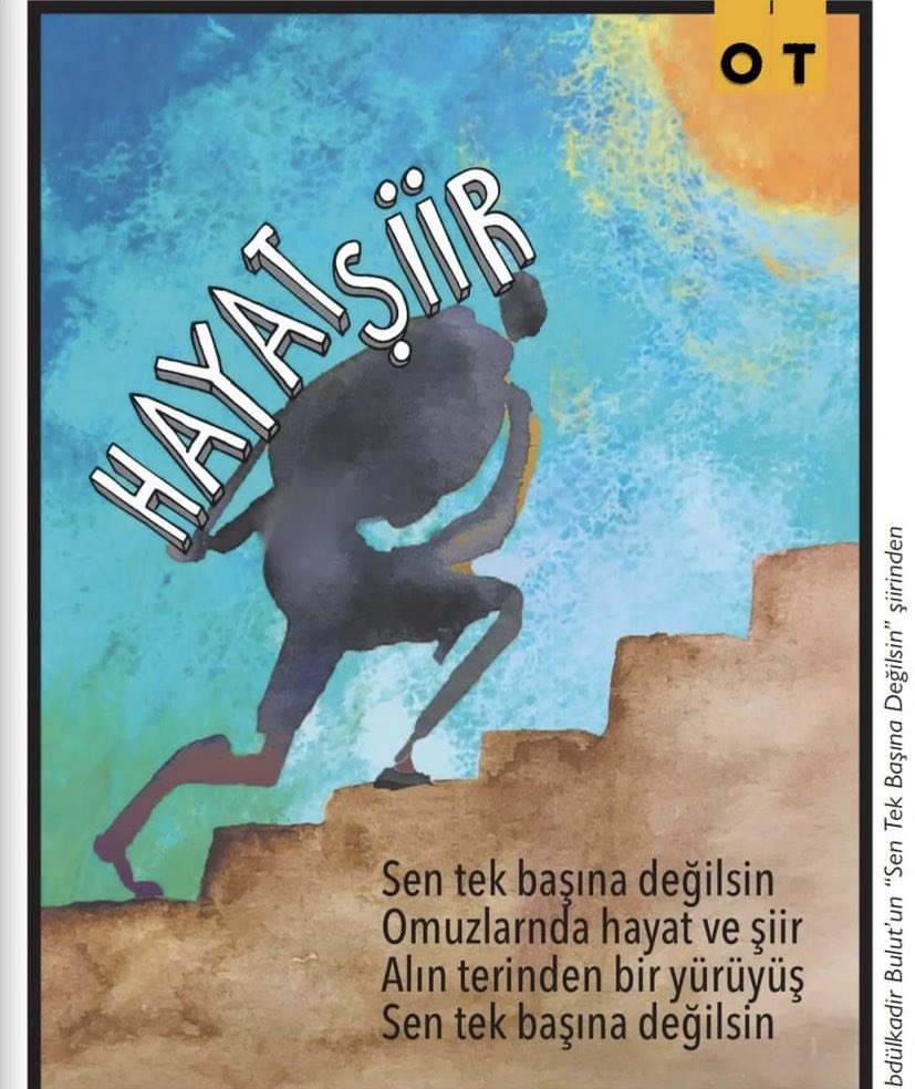gunce_siir's tweet photo. Hayat şiir
Sen tek başına değilsin
Omuzlarında hayat ve şiir 
Alın terinden bir yürüyüş 
Sen tek başına değilsin https://t.co/DYFZ1Y0tWf
