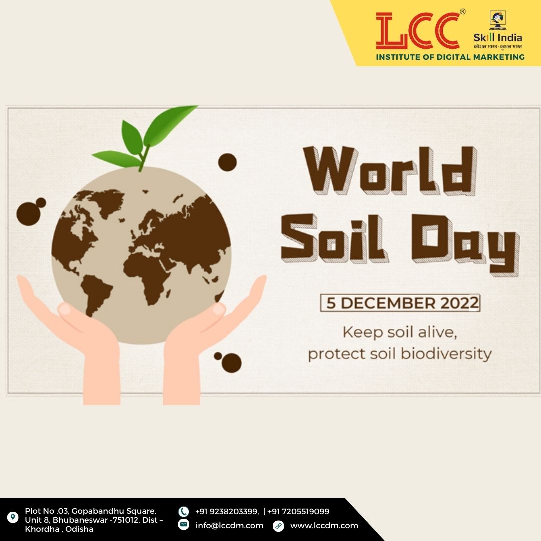 lccidm_'s tweet photo. Soil is our life, conserve and save it to celebrate this occasion of World Soil Day. #soilday #soil #worldsoilday #soilscience #DigitalMarketing #lccdm https://t.co/y2Zs1HaEsH
