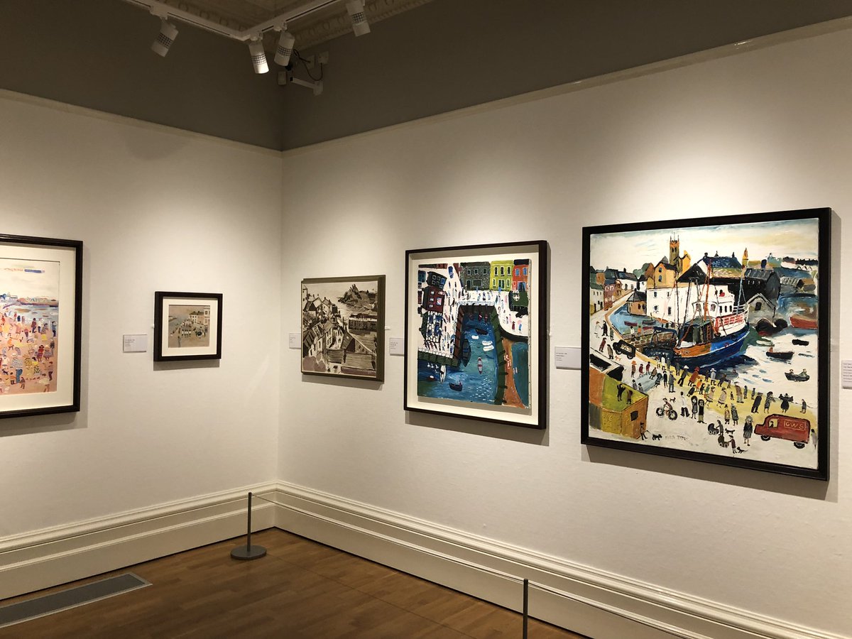 tweetTimHubbard's tweet photo. Fab new(ish) show of work by #FredYates at @PenleeHouse in #Penzance but also a really lovely hang of #NewlynSchool paintings in the main gallery. Beautifully put together show; I loved it. https://t.co/YJvCXqQrQk