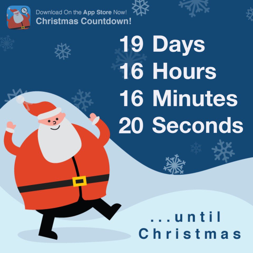 BIGDaddyDigital's tweet photo. How long until you finish for Christmas?
Will you break or work? ⬇️⬇️⬇️

#ChristmasCountdown https://t.co/k8R9vyaYWI