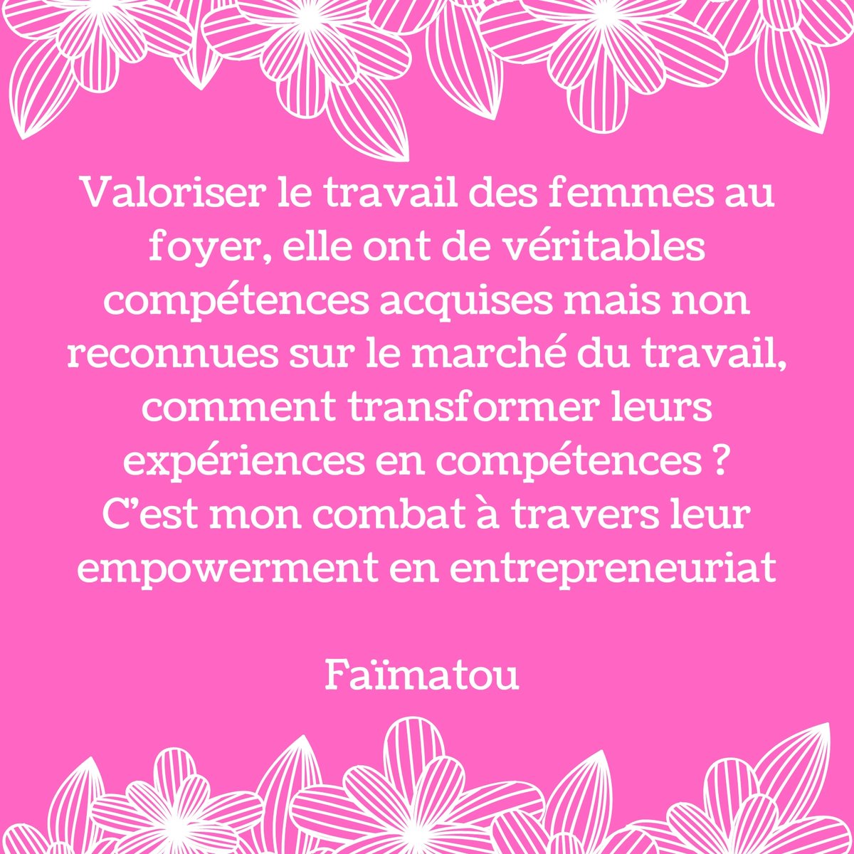 Faïmatou Bouraïma tweet media