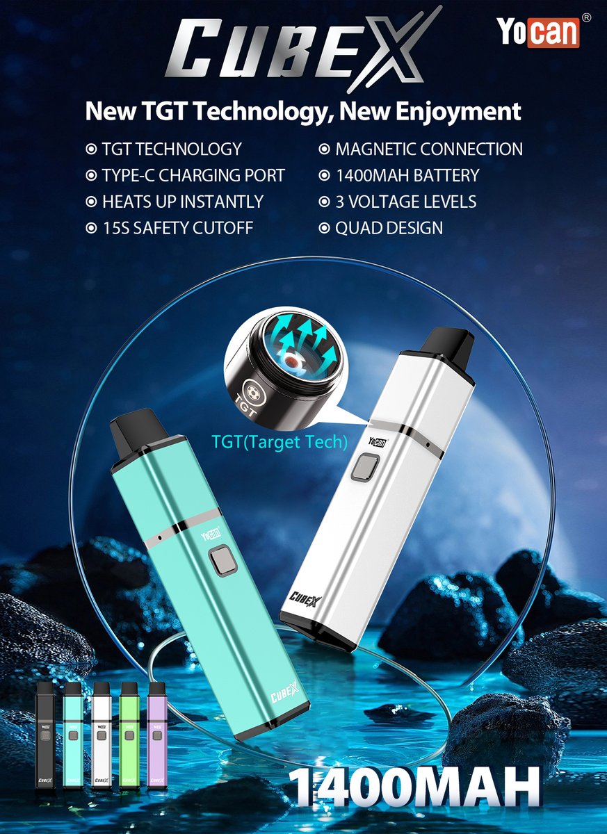 ethan_yocan's tweet photo. Wax/concentrate vaporizer!

#yocan #vape #wax #waxvaporizer #concentrate #dabs https://t.co/hmrhjfROBD