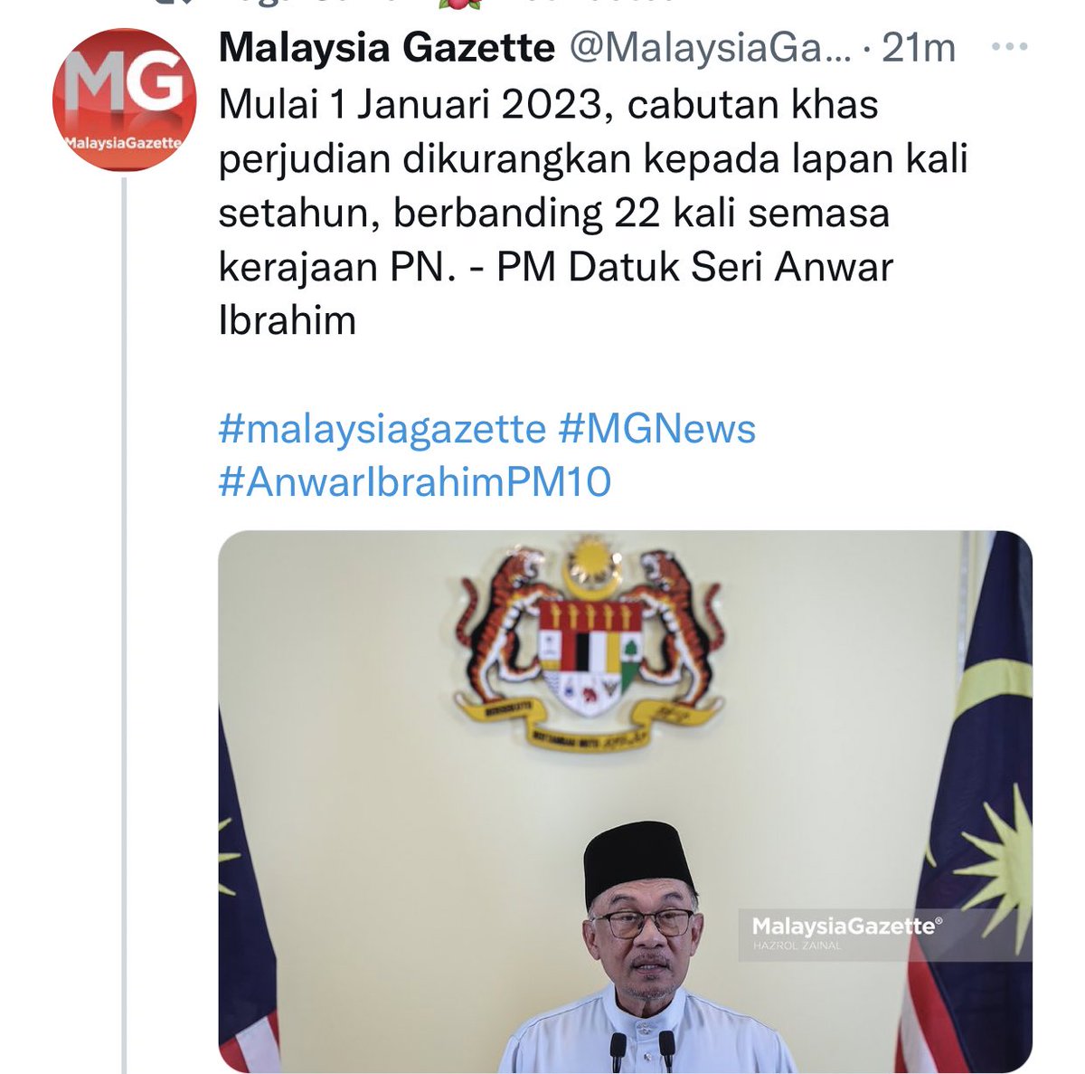 Abdul Rani Kulup Fans on Twitter: "Baru beberapa hari jadi Perdana