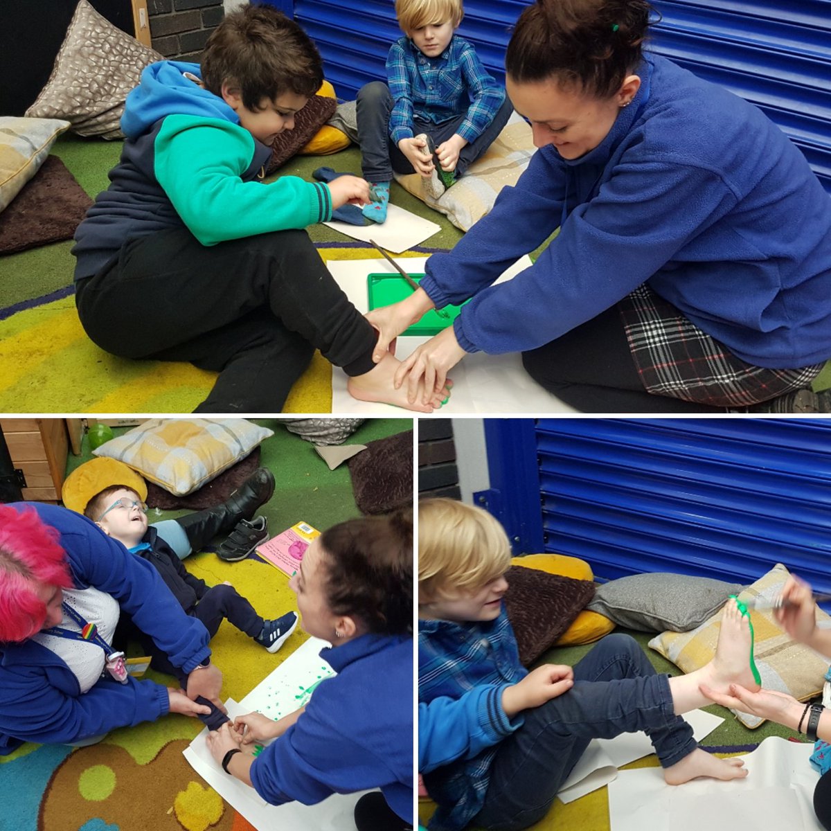 mrscostelloQP's tweet photo. Last week we had fun painting foot prints, measuring our feet! We explored mathematical concepts... Who had the biggest? Whose where the longest? Which were the smallest? @MrWeatherbyQP @MissFryerQP @QueensCoEURC @MissAshcroftQP @MissBaileyQP https://t.co/YiOGnOOs7D