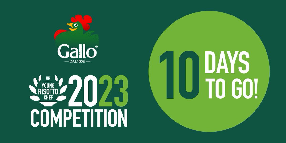 Just so you know! 10 days left to enter - lets STIR THIS UP! Good luck to all .. we're getting hungry.. youngrisottochef.com/entry/

<a href="/RisoGalloUK/">RisoGalloUK</a> <a href="/chefpublishing/">Chef & Restaurant Magazine</a> @essentialcuisin <a href="/Craft_Guild/">Craft Guild of Chefs</a> <a href="/masterchefsgb/">Master Chefs of Great Britain</a> <a href="/FilippoBerio/">Filippo Berio</a> <a href="/koppertcressUK/">KoppertCress UAE-UK</a> <a href="/scottishchefs/">Scottish Chefs</a> <a href="/PACEUK/">Professional Association for Catering Education</a>
