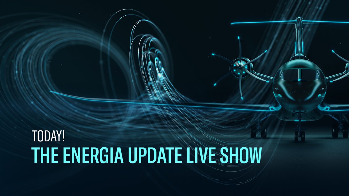 Watch today:
ENERGIA UPDATE LIVE SHOW
4PM CET / 3PM GMT / 12PM BRT / 10AM EST

Live on Embraer’s YouTube channel from Amsterdam and São José dos Campos, discover the latest updates on #Energia. Watch here: bit.ly/3GXkeXe #Embraer #WeAreEmbraer #EmbraerStories