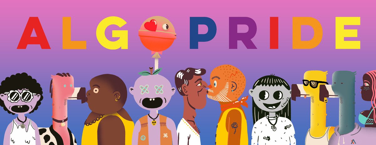 Kissbits Pride Parade x MNGOverse is out -> mostlyfrens.xyz/quests

<a href="/mostlyfrens/">mostlyfrens.algo</a> <a href="/yieldling/">mngo</a> <a href="/PersonasNft/">Personas</a> 

Bring your NFTs to the party and celebrate alongside all members of the Algorand community whilst the diverse and vibrant parade passes by. In true #algofam spirit!
