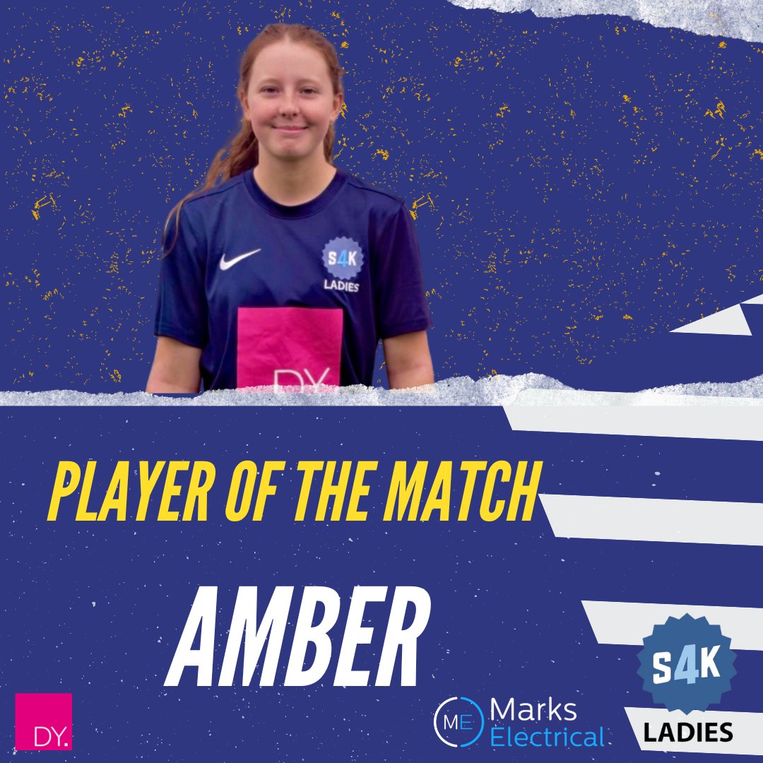 The Player of the Match for yesterday is Amber! Great determination and fight 👏