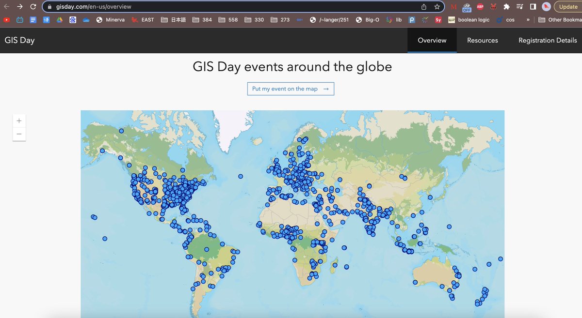 asaha954's tweet photo. #neogeoweb wow McGill GISDay can be found on the ESRI GISDay website!! Very proud of being able to showcase our projects &amp; advertise geog384 on that day☺️ https://t.co/OYgov2xnYg