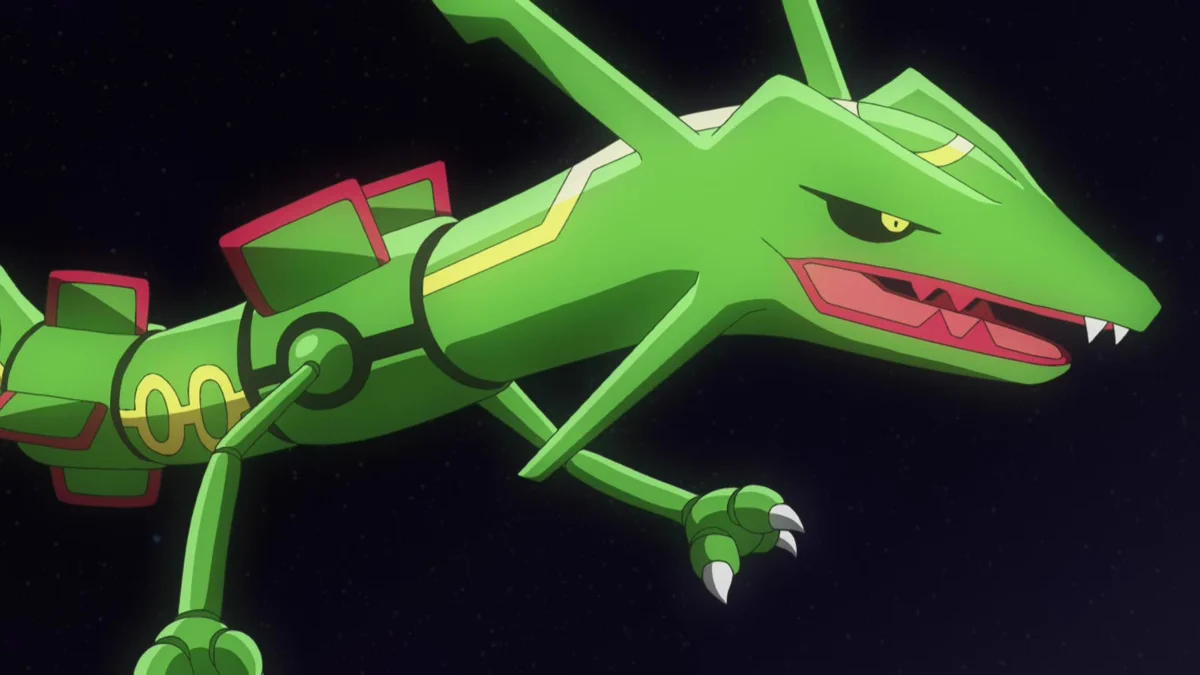 ポケモンウィークリー オーロラ観測班、レックウザを目撃！ アニメ「ポケットモンスター」公式 on X: 