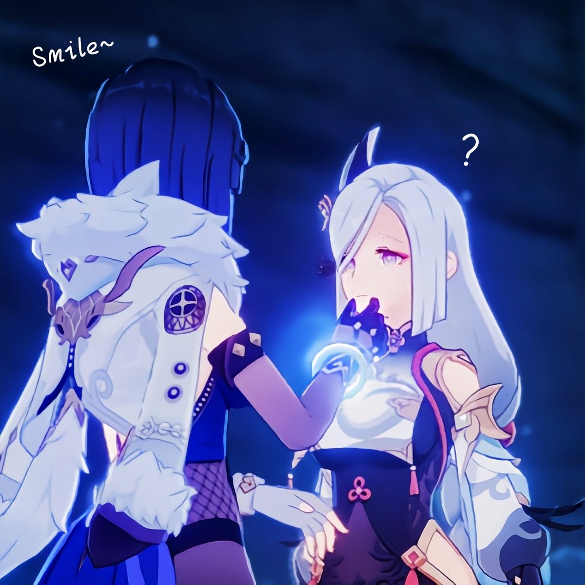 拍照時意外拍到了：