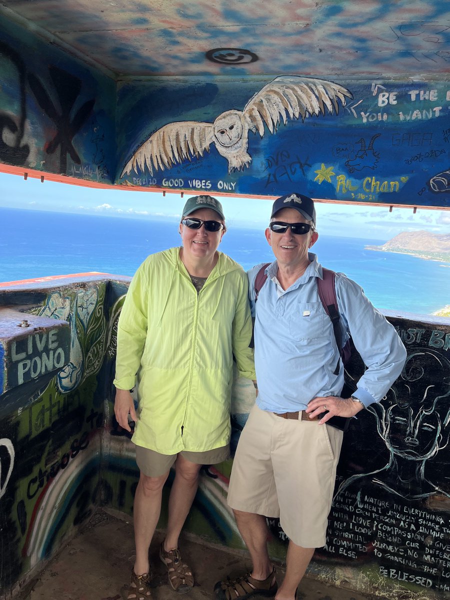 WWII pillbox north of Honolulu.  Here for the MNM IEEE meeting this week. Should be great science. #mnm2022