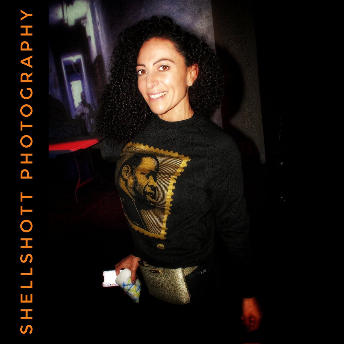 shellshott's tweet photo. @madina_design looked up to see another fly mama wearing the Biz shirt. When I told her I had the same one, we became instant friends...for the love of #bizmarkie #hiphop and #flydesign 
-M. https://t.co/KDaYpohSU3