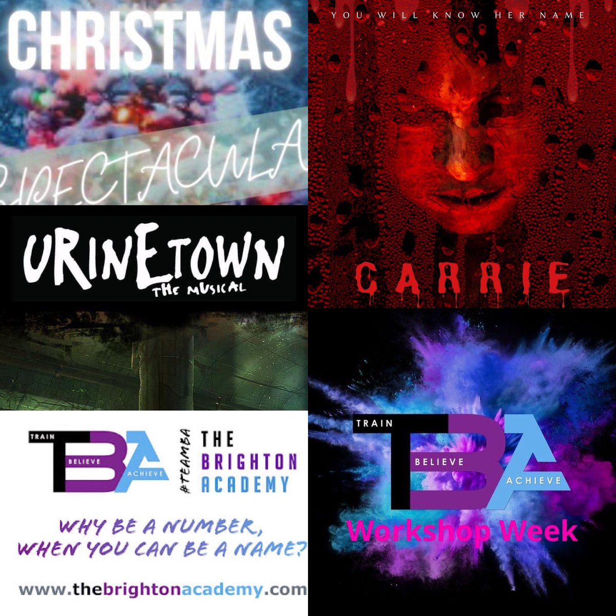 Br1ghtonAcademy's tweet photo. A busy week ahead with 3rd year production auditions, Workshop Week, Christmas Show rehearsals and Feedback
#thebrightonacademy #auditions #musicals #workshopweek2022 #feedback #TBA #whybeanumberwhenyoucanbeaname https://t.co/YWjuT6SHnc