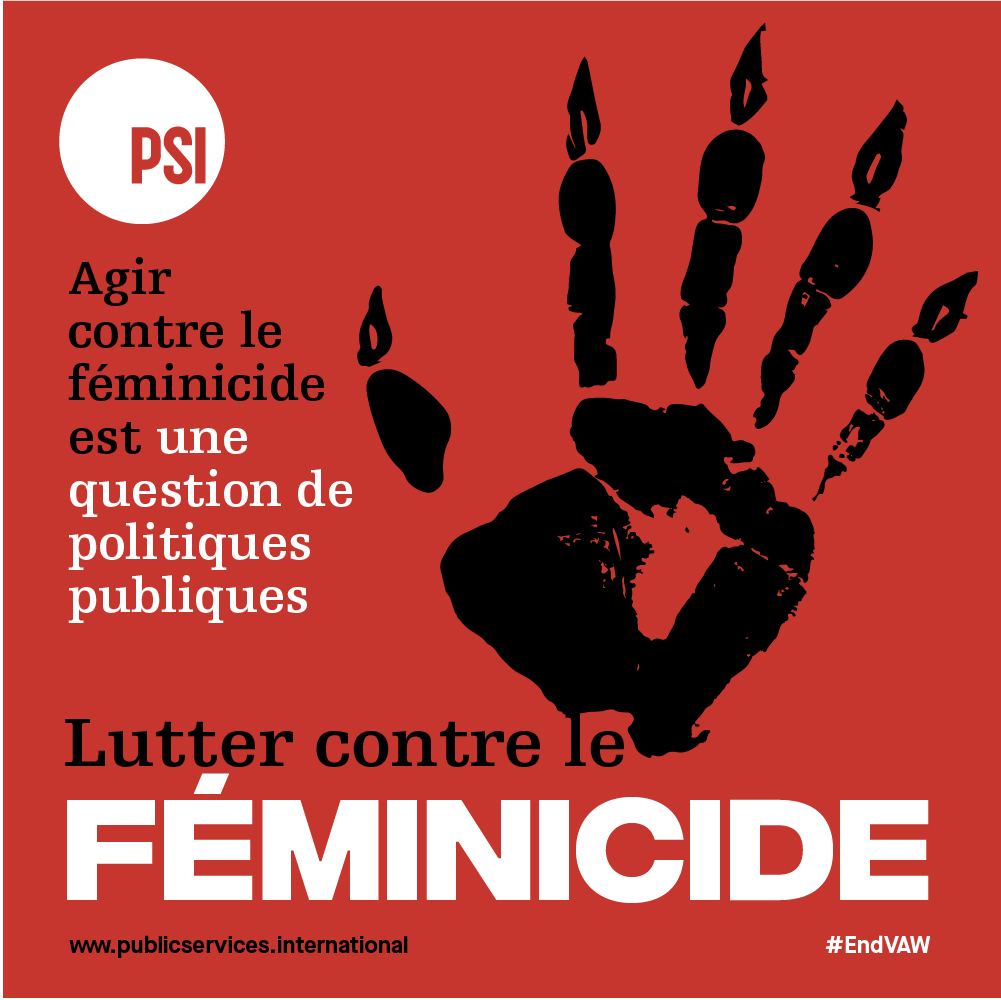 We can no longer stand by as women are murdered only because they are women – Acting against feminicide is a matter of public policies.
#RatifyC190 #EndVAW #Femicide