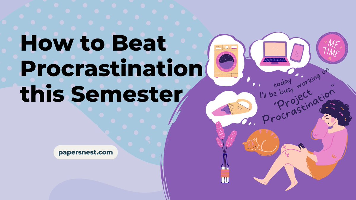 PapersNest's tweet image. Your assignments are piling up, your to-do list is getting longer, time keeps passing by and you are not any closer to crossing anything off your list... continue reading papersnest.com/blog/how-to-be…