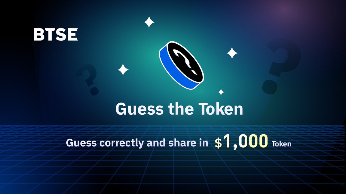 BTSE_Official's tweet photo. BIGGEST #GuessTheToken EVER! 🎁

Guess correctly and share in $1,000 Tokens! 🏆
#BTSE will list the token on Thursday (12/8)

Like, RT &amp; Tag the project in the comments.👇

*Hint: A platform that supports tokenized startups by providing scalable technologies and funding support. https://t.co/HacrOWmX44
