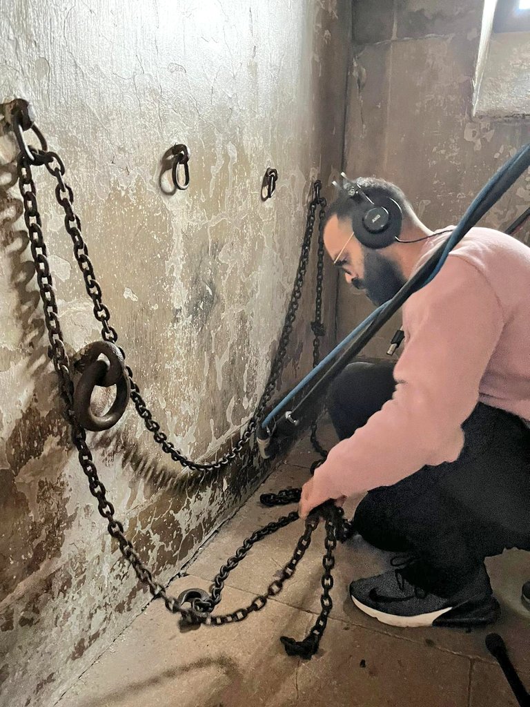 andreanhj's tweet photo. something intriguing is emerging...💥@JayaHadADream @OmariMarsalis @trekkah_ @Sandhuwrites 💥 Exploring for a live, responsive performance, underpinned by a track featuring the sounds of @JusticeMuseum #NJMFreedom #commission #performance https://t.co/gzt3IXyG4a
