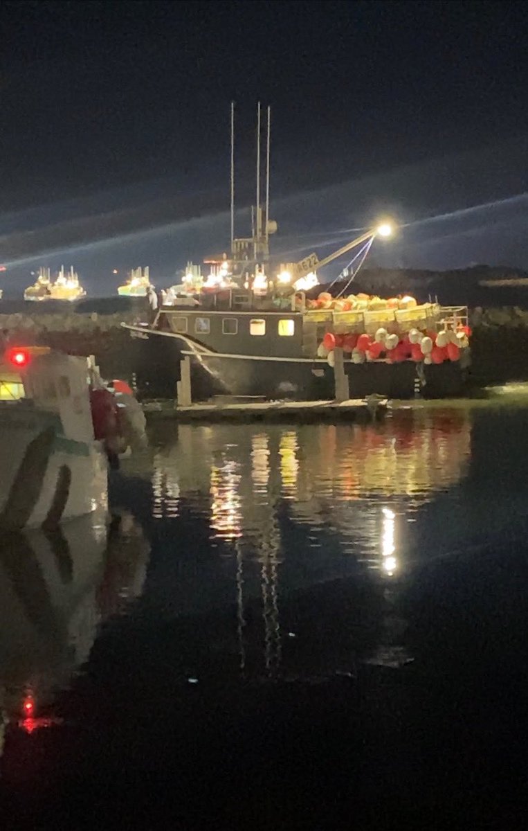 Save #DumpingDay to all lobster fishers in zones 33&amp; 34. Safe season as well. Lots of people are supported by this lucrative and long lobster season. Would’ve loved to be at #YarmouthLight / <a href="/CapeForchu/">Cape Forchu Lighthouse</a> this morning to see them off. Good luck / Bonne chance!!