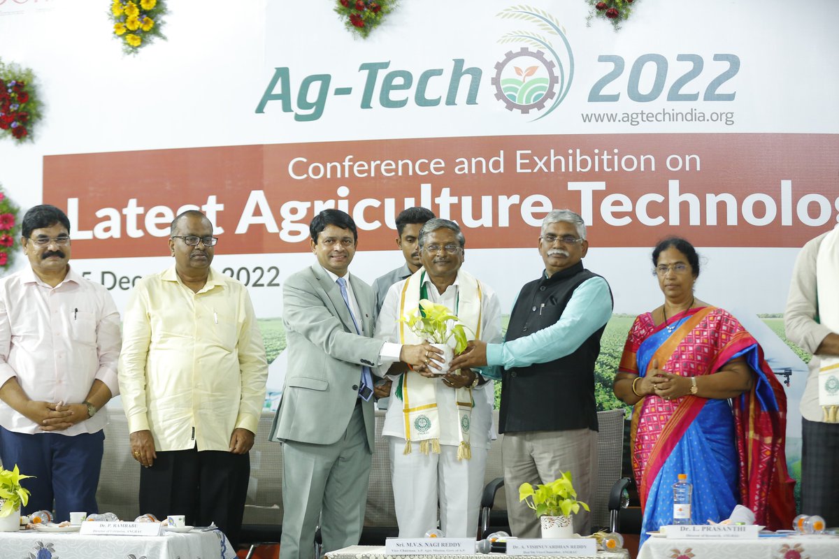 angrau_ap's tweet image. ANGRAU Ag-Tech 2022  Last Day