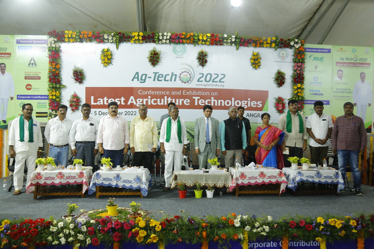 angrau_ap's tweet image. ANGRAU Ag-Tech 2022  Last Day