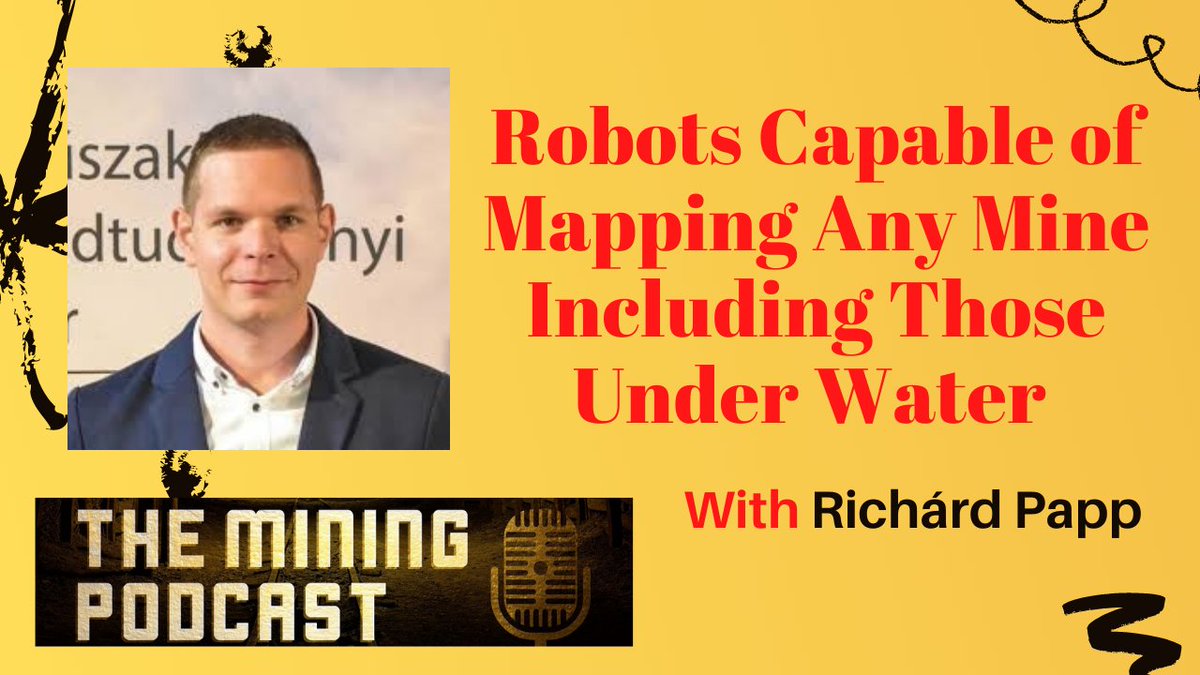UNEXUP (@unexup_eit) on Twitter photo 📢In case you missed, in 2021 the CEO of UNEXMIN GeoRobotics (commercialization partner in UNEXUP) gave a talk at Dig Deep: The Mining Podcast, by <a href="/MiningRobTyson/">Rob Tyson - Mining International</a>
Learn more about how UNEXUP legacy will continue beyond the project lifetime at 👇
🎙️bit.ly/3FolDoB 📢In case you missed, in 2021 the CEO of UNEXMIN GeoRobotics (commercialization partner in UNEXUP) gave a talk at Dig Deep: The Mining Podcast, by <a href="/MiningRobTyson/">Rob Tyson - Mining International</a>
Learn more about how UNEXUP legacy will continue beyond the project lifetime at 👇
🎙️bit.ly/3FolDoB