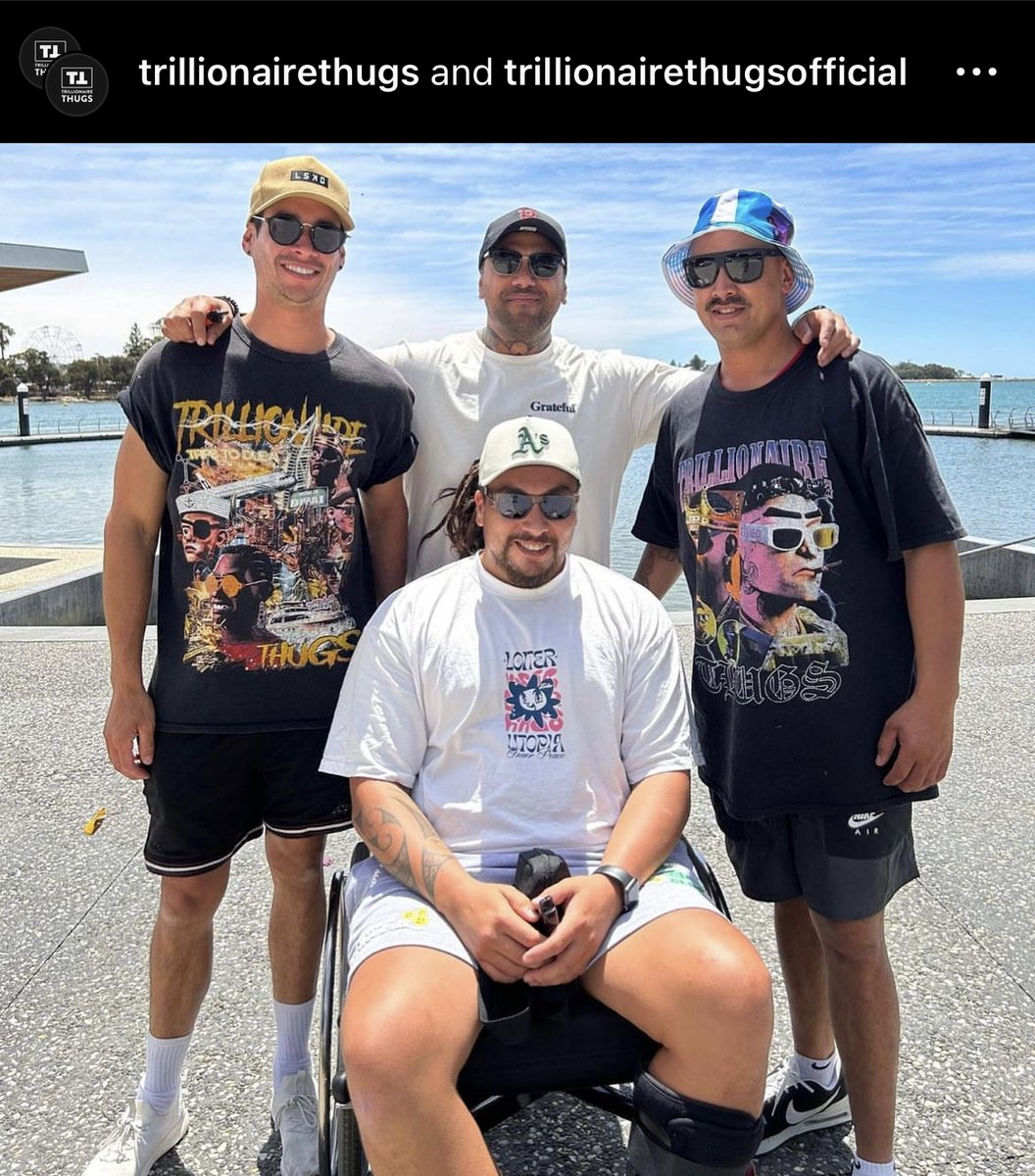 TThugsNFT's tweet photo. TThugs fam connect up in Perth 🙌 good to see the bro @hoanitm in high spirits 🤍💪
#TrillionaireThugs #NFTCommunity #NFT #TThugsArmy https://t.co/HKd8IUpXkz